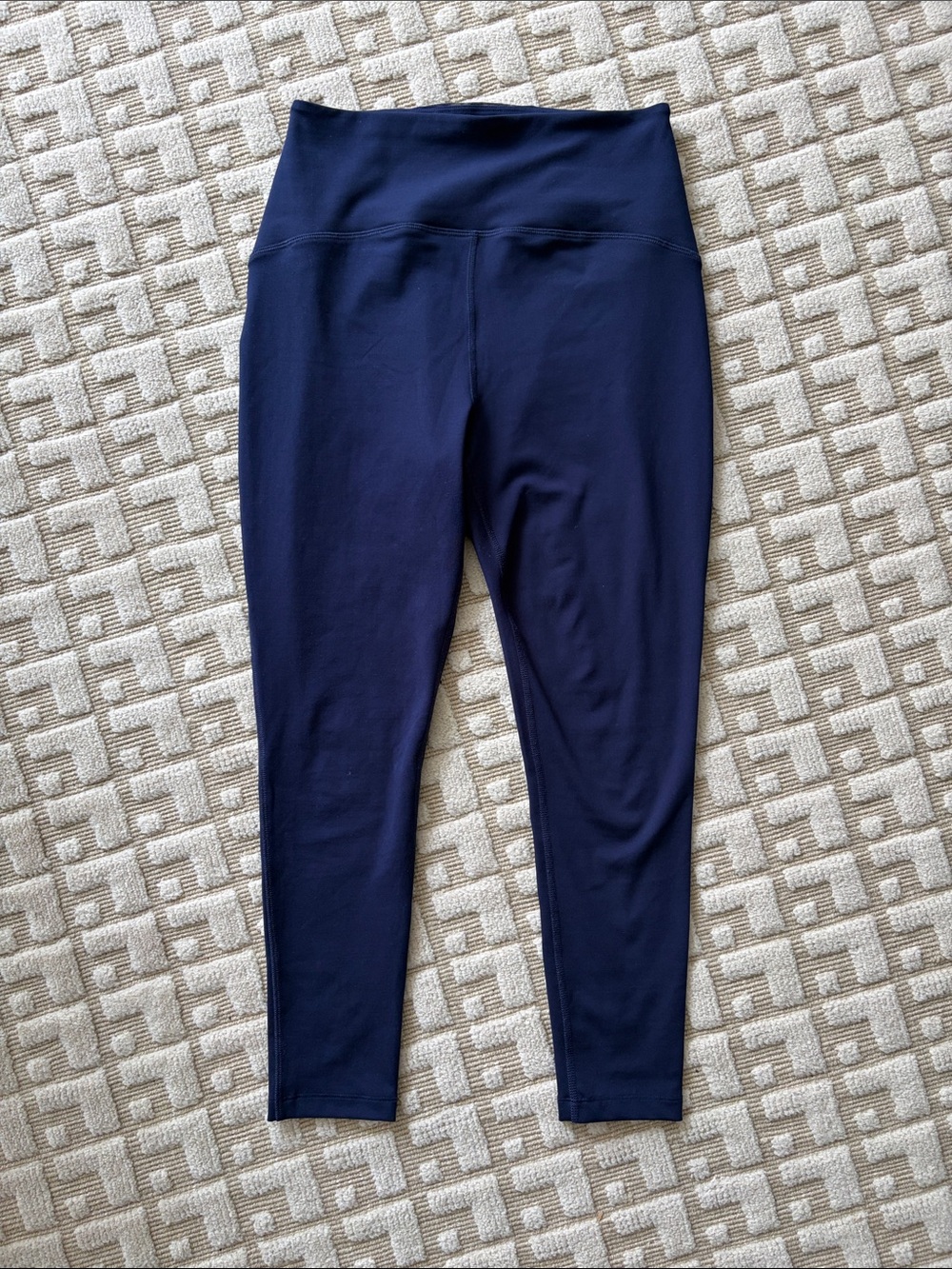 Beyond Yoga Navy High-Rise Leggings - Ankle Length Size L
